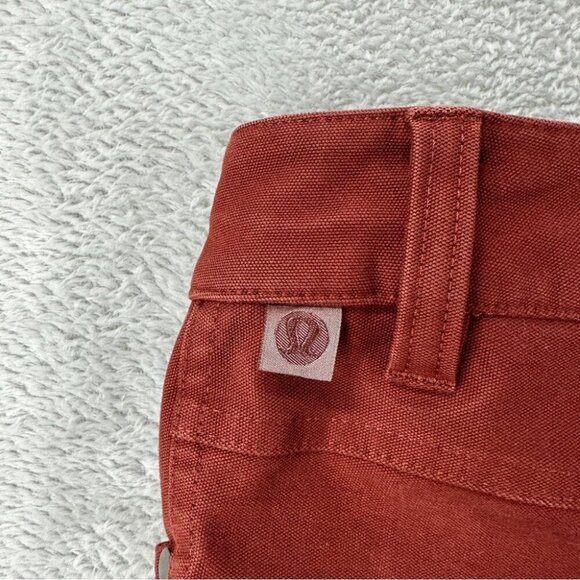 Lululemon ABC Skinny Fat Pant 34 Utilitech Brown Size 36 - Picture 10 of 11